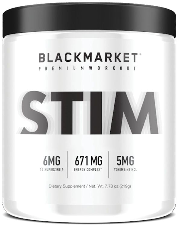 BlackMarket Labs Stim Pre-Workout|Lowcostvitamin.com