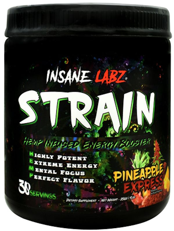Strain Insane Labz hemp pre-workout