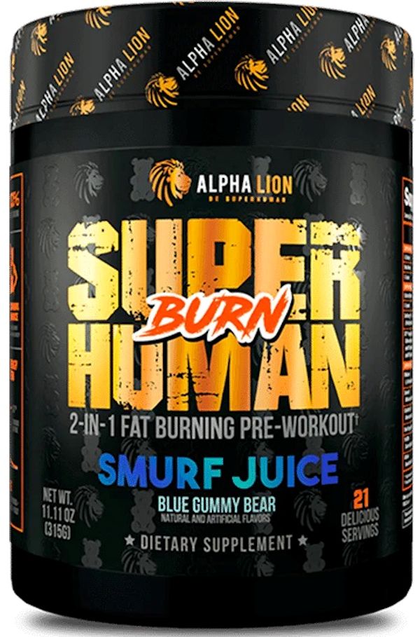 Alpha Lion Superhuman Burn Fat Burning Pre-Workout 21 ServingsLowcostvitamin.com