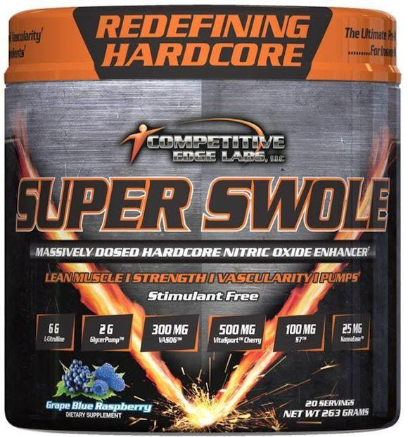 Competitive Edge Labs Super Swole Stim-Free Pre-Workout|Lowcostvitamin.com|Pre-Workout