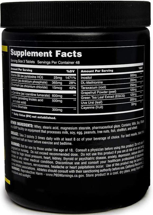 Universal Nutrition Super Cuts 3 132 Tabs|Lowcostvitamin.com|Fat Burner