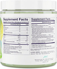Alani Nu Super Greens all natural label