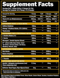 SuperHuman Pre Alpha Lion muscle size