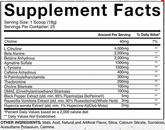 Gaspari Nutrition SuperPump Aggression Pre-Workout|Lowcostvitamin.com|muscle pumps
