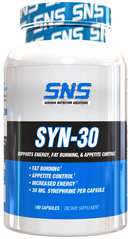 Serious Nutrition Solution SNS SYN-30 Fat Burner 180 caps|Lowcostvitamin.com|Appetite Control