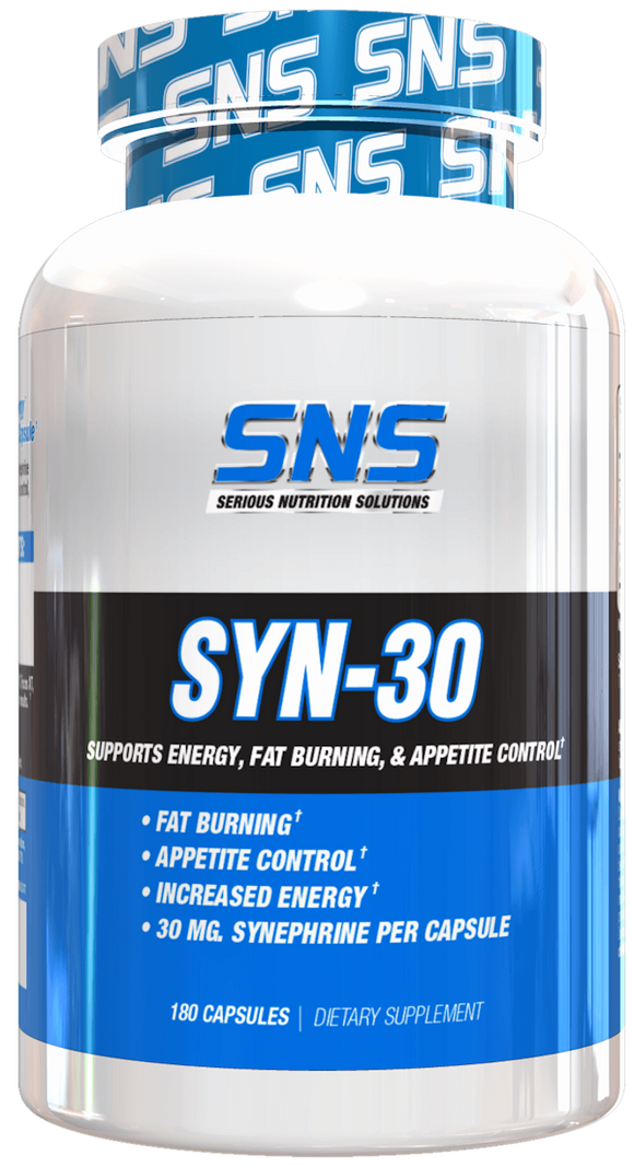 Serious Nutrition Solution SNS SYN-30 Fat Burner 180 caps|Lowcostvitamin.com|Appetite Control