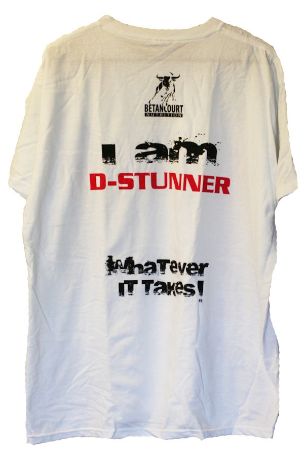 Betancourt Nutrition D-Stunner T-Shirt Plus Free Shaker CupLowcostvitamin.com