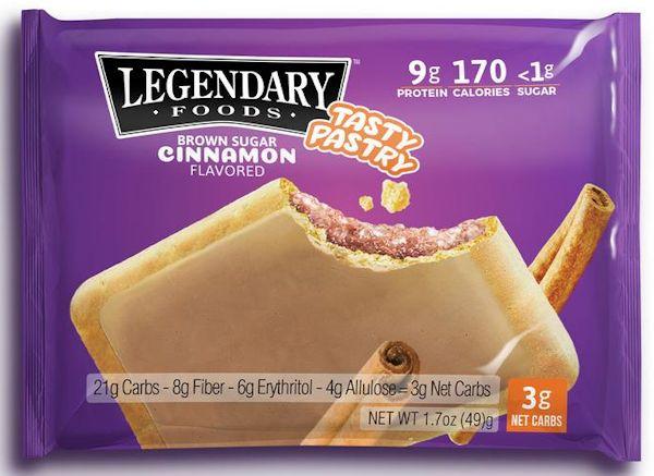 Legendary Foods Tasty Pastry Toaster Pastries (1.7oz 10 Pack)|Lowcostvitamin.com