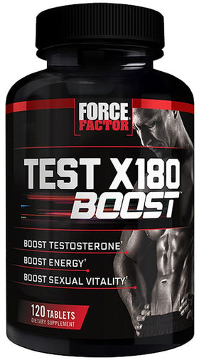 Force Factor Test X180 Boost 120 Tabs|Lowcostvitamin.com|