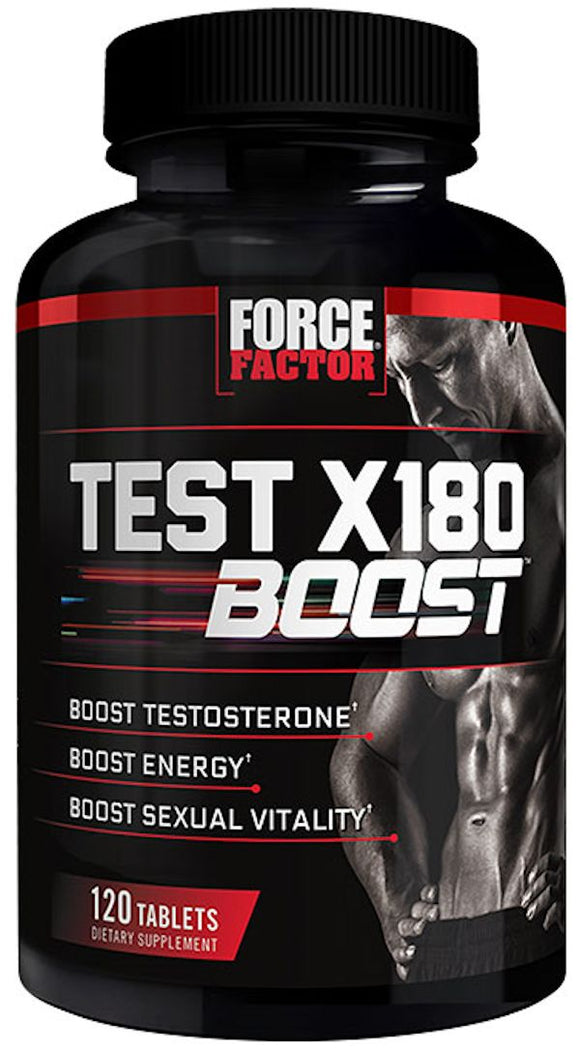 Force Factor Test X180 Boost 120 Tabs|Lowcostvitamin.com|