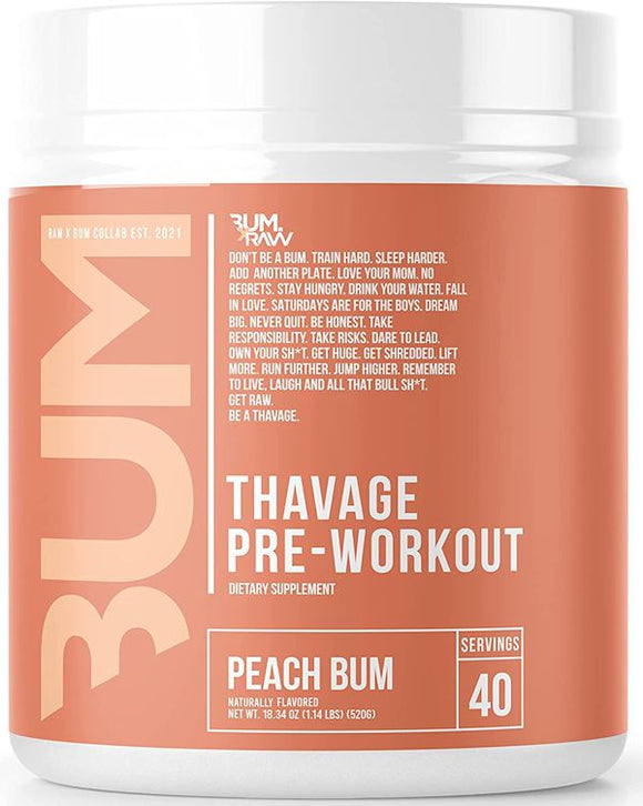 Raw Nutrition Thavage Pre-Workout 40 Servings|Lowcostvitamin.com|Pre-Workout