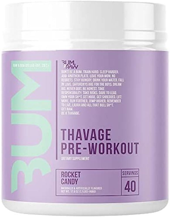 Raw Nutrition Thavage Pre-Workout 40 Servings|Lowcostvitamin.com|Pre-Workout