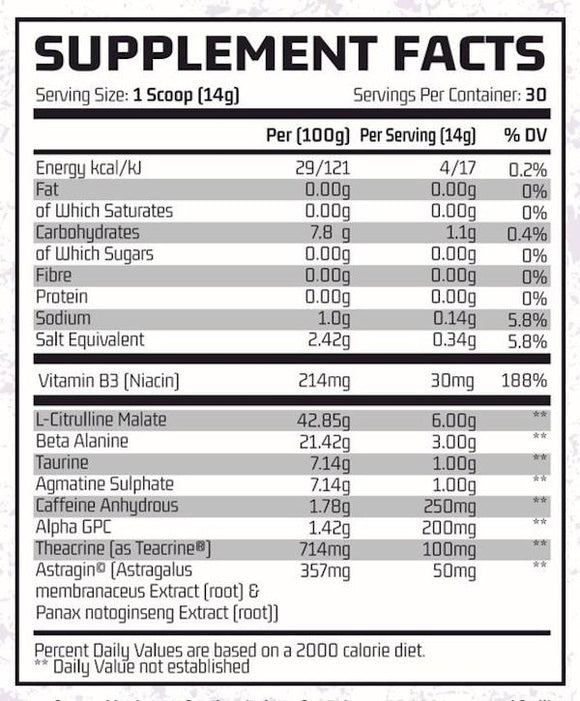 Chemical Warfare The Bomb High Stim Pre-Workout|Lowcostvitamin.com|Pre-Workout