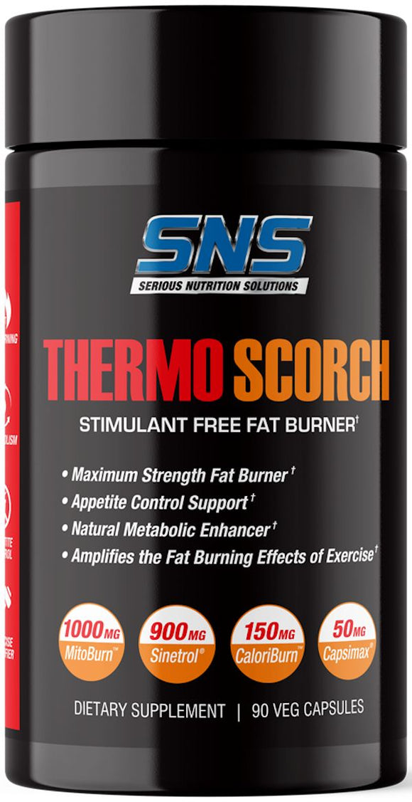 Serious Nutrition Solution SNS Thermo Scorch Non-Stim Fat Burner|Lowcostvitamin.com|Fat Burner