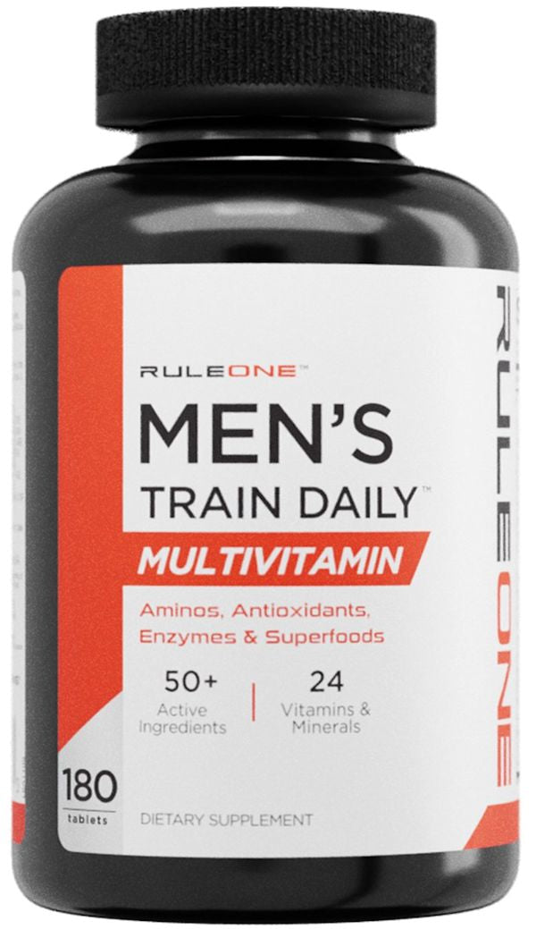Rule One Men's Train Daily Multi 180 tabs|Lowcostvitamin.com