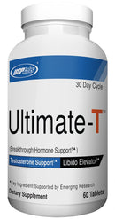 USP Labs Ultimate-T Hormone Support 60 Tablets|Lowcostvitamin.com|N-Methyl-DL-Aspartic Acid