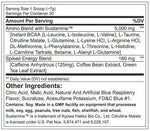 Universal Nutrition Amino Acids Blue Raspberry Universal Animal Spiked Aminos