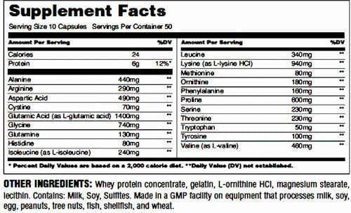 Universal Nutrition Amino 1000 500 Caps|Lowcostvitamin.com|Amino Acids