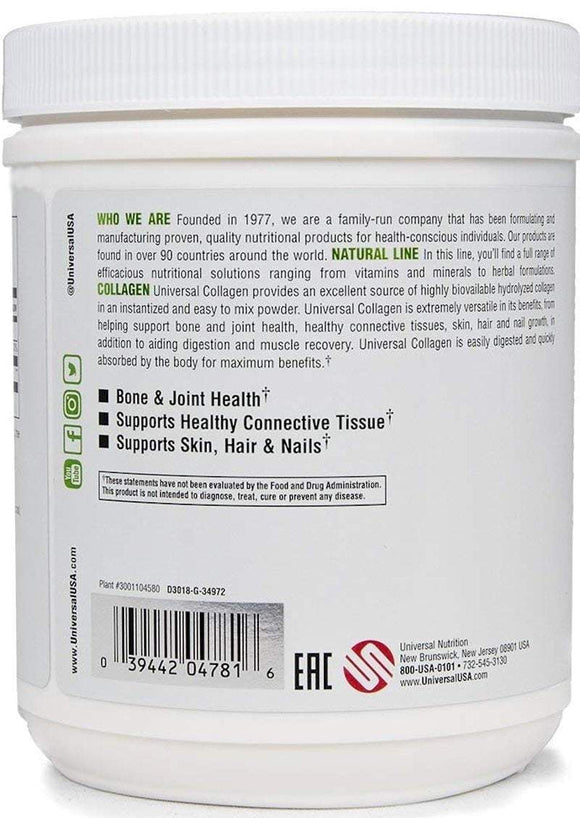 Universal Nutrition Collagen 60 servings|Lowcostvitamin.com|BCAA