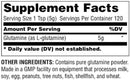 Universal Nutrition Glutamine 300 gms|Lowcostvitamin.com|Glutamine