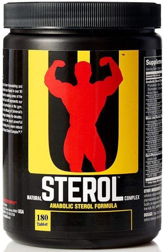 Universal Nutrition Natural Sterol Complex 180 Tabs|Lowcostvitamin.com|Muscle Growth