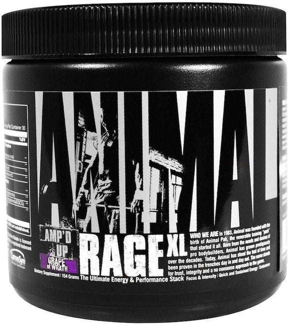 Universal Nutrition Animal Rage XL 30 servings|Lowcostvitamin.com|Pre-Workout