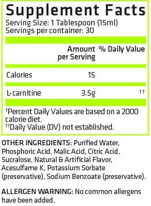 USN L-Carnicut 3500 Liquid 30 servings|Lowcostvitamin.com|
