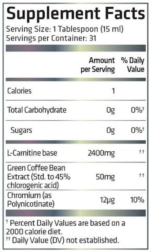 USN L-Carnicut Liquid 2400 31 servings|Lowcostvitamin.com|