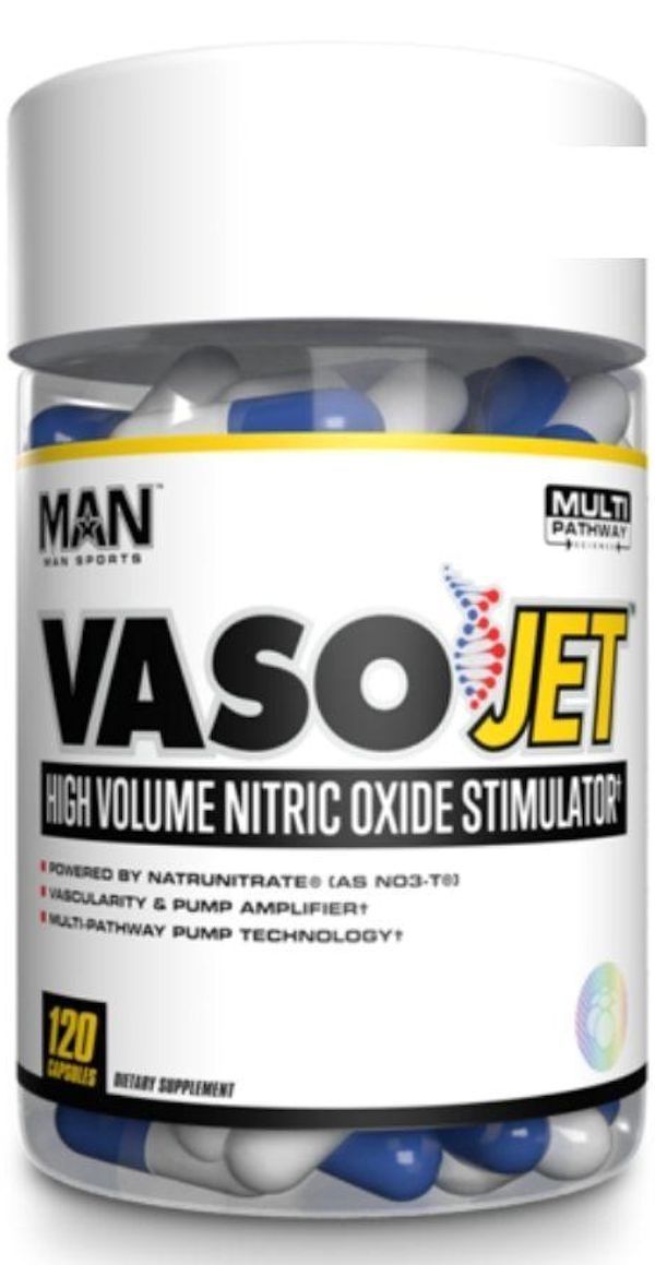 Man Sports VasoJet 120 capsules|Lowcostvitamin.com