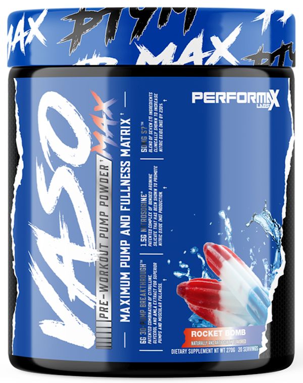 Performax Labs Vasomax Maximum Pump Matrix rocket