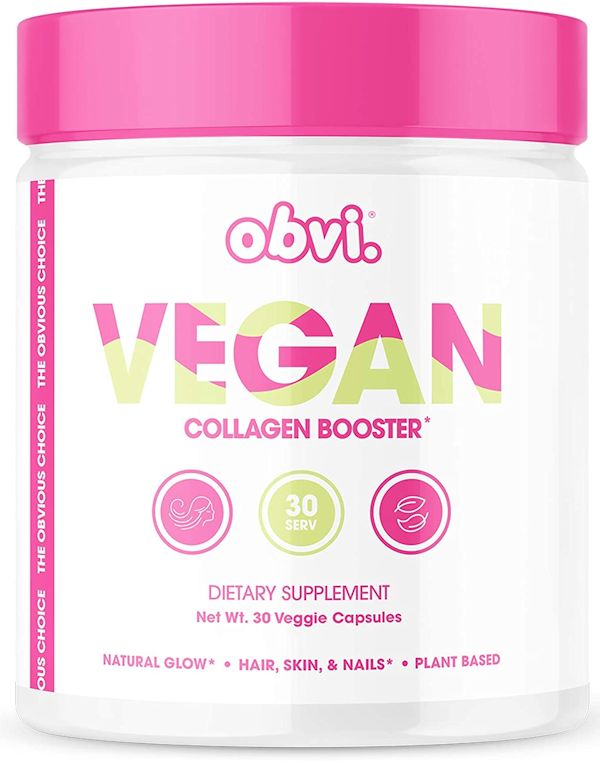 Obvi Vegan Collagen beauty hair skin and nails