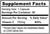 Gaspari Vitamin C  Label
