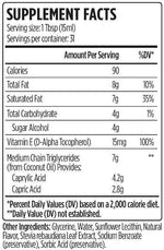 VMI Sports Fat Burner French Vanilla VMI Sports Keto MCT Oil