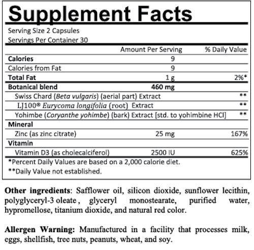 VPX Sports T-Jack Daddy 60 caps|Lowcostvitamin.com|UK