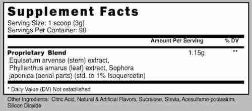 Prime Nutrition Water Loss Powder 90 servings|Lowcostvitamin.com|